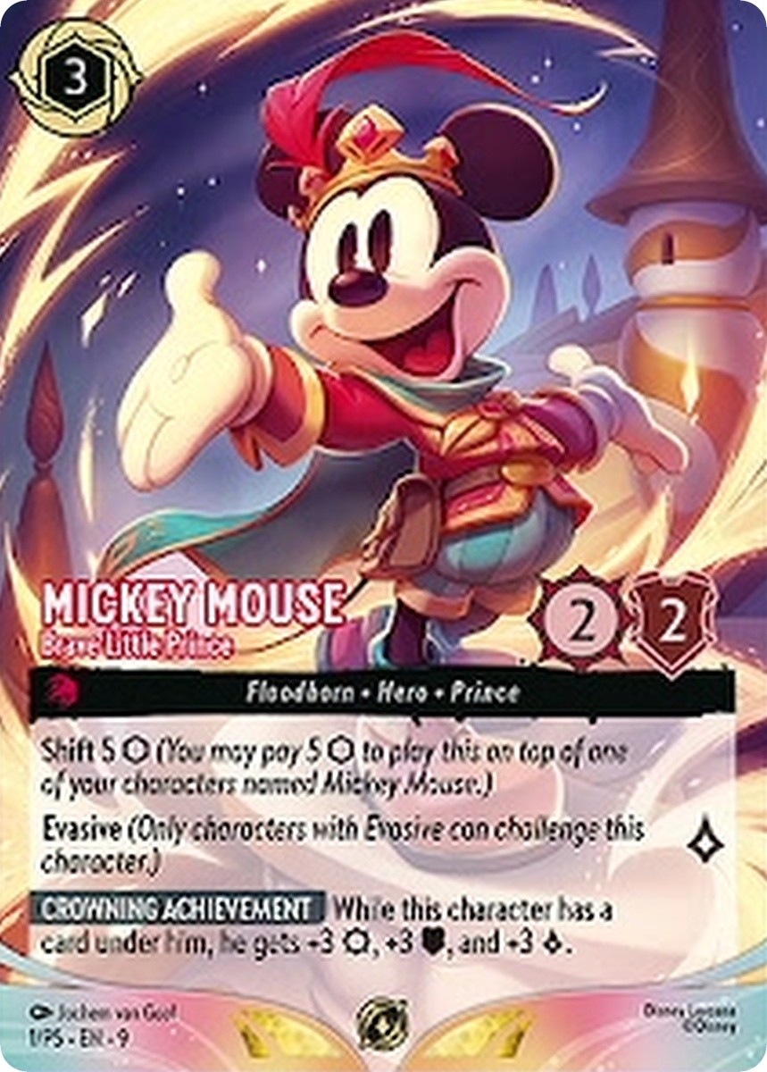 Mickey Mouse Brave Little Prince Ink Pair