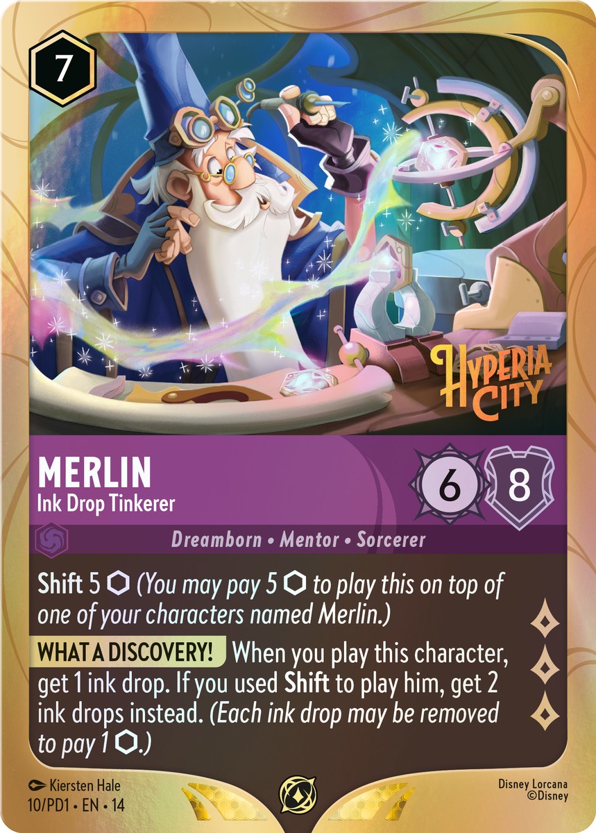 Merlin Ink Drop Tinkerer