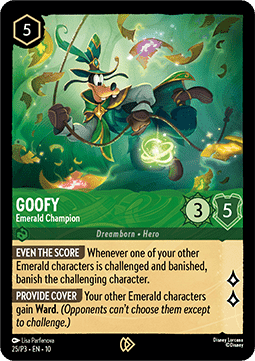 Goofy - Emerald Champion