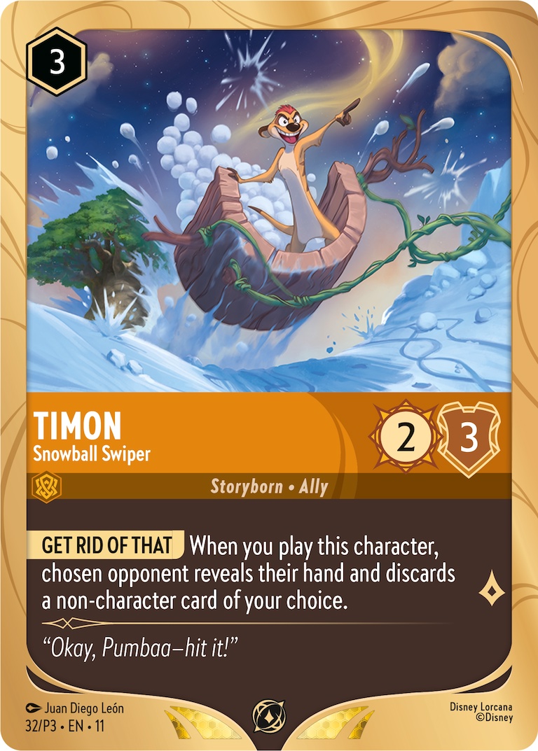 Timon – Snowball Swiper