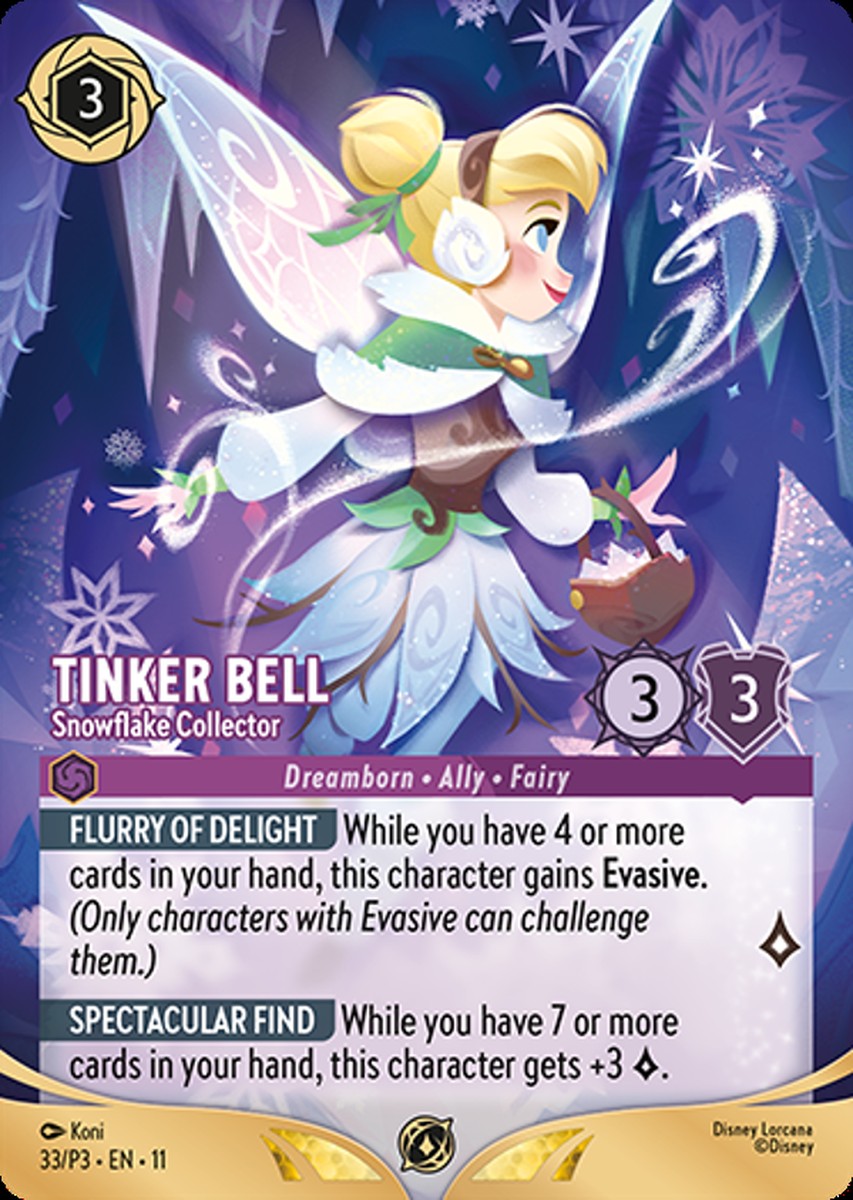 Tinker Bell - Snowflake Collector