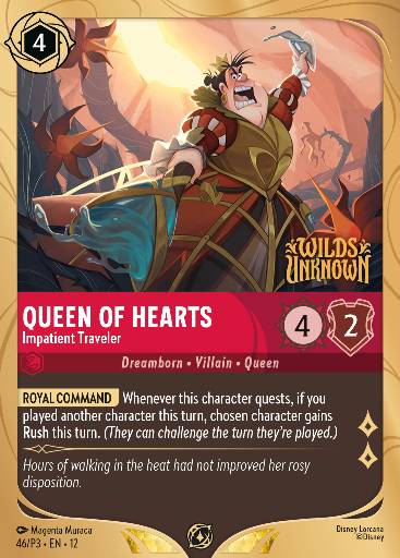 Queen of Hearts - Impatient Traveler