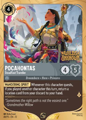Pocahontas - Steadfast Traveler