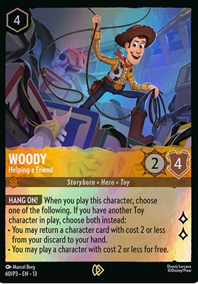Woody - Helping a Friend