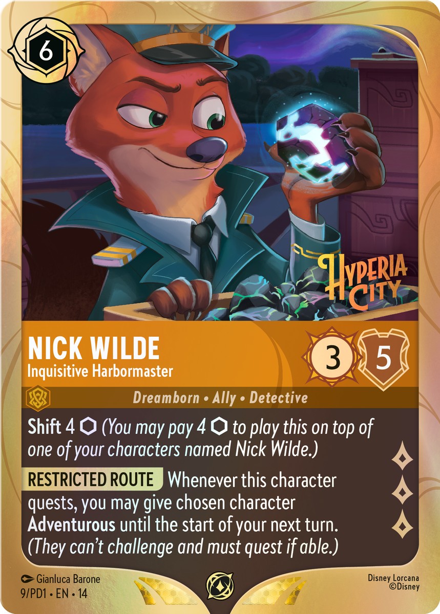 Nick Wilde Inquisitive Harbormaster